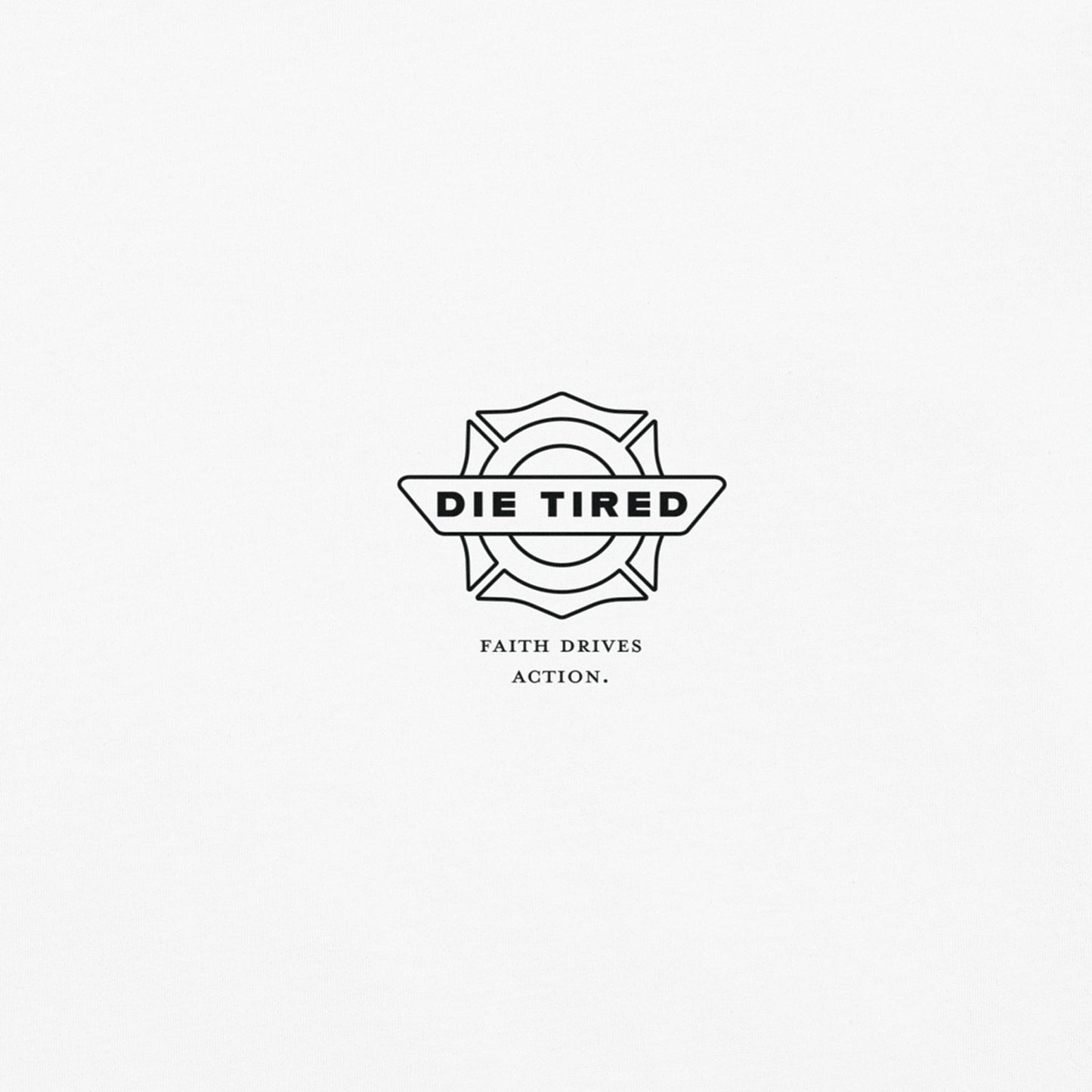 Die Tired Station Tee - White
