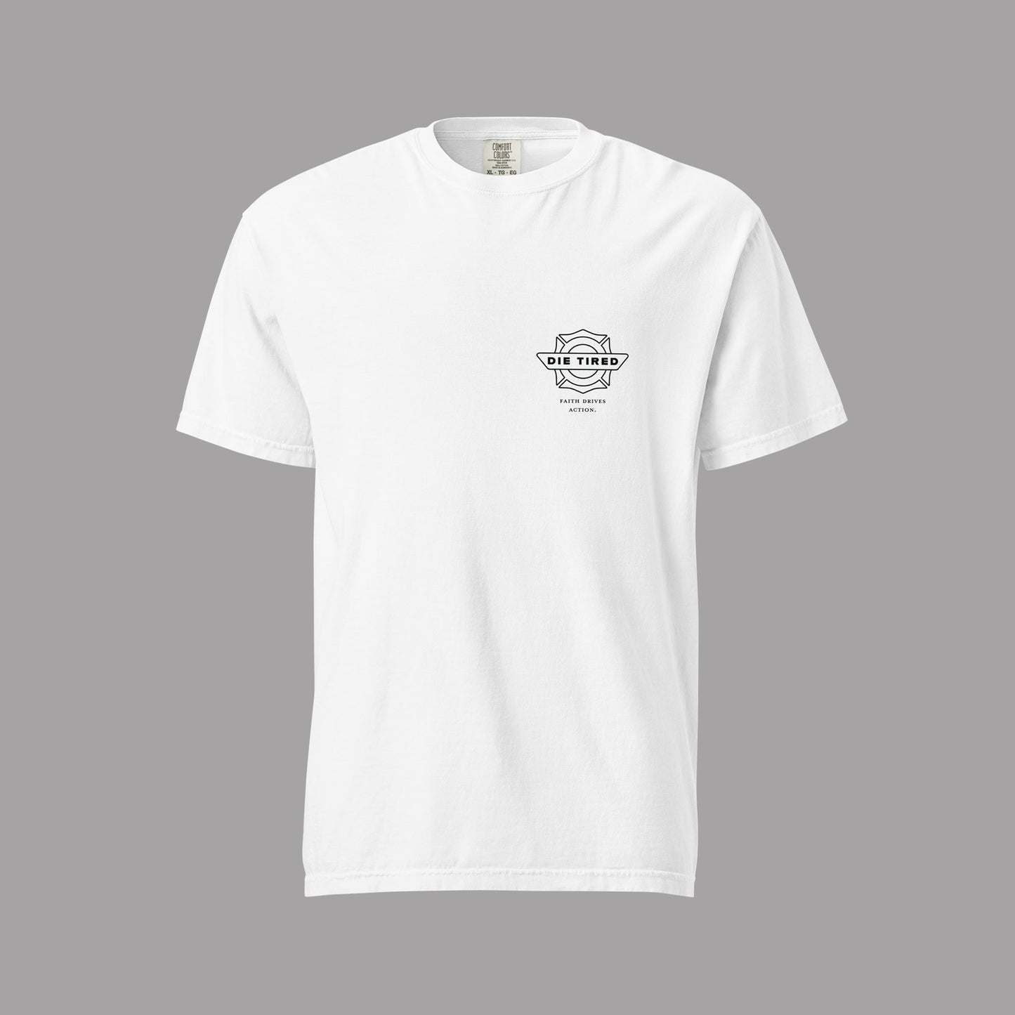 Die Tired Station Tee - White