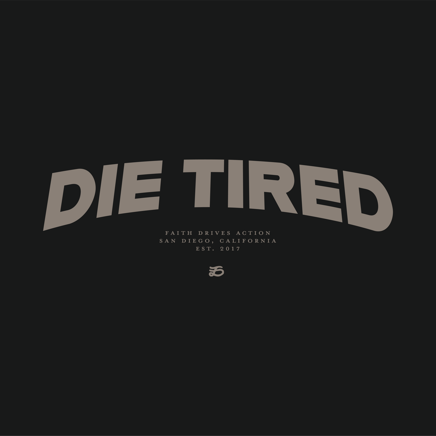 Die Tired Combat Tee