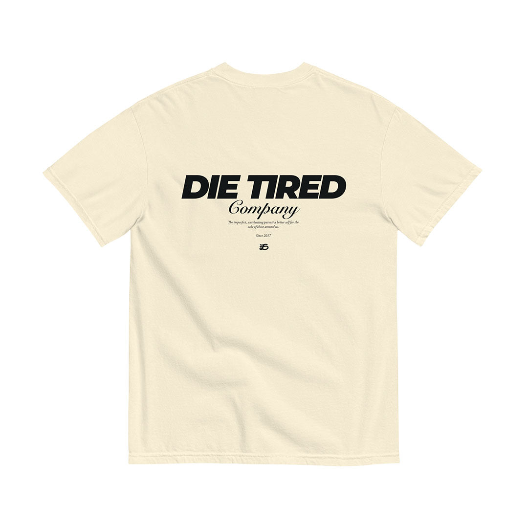 Cream Essential Die Tired Tee