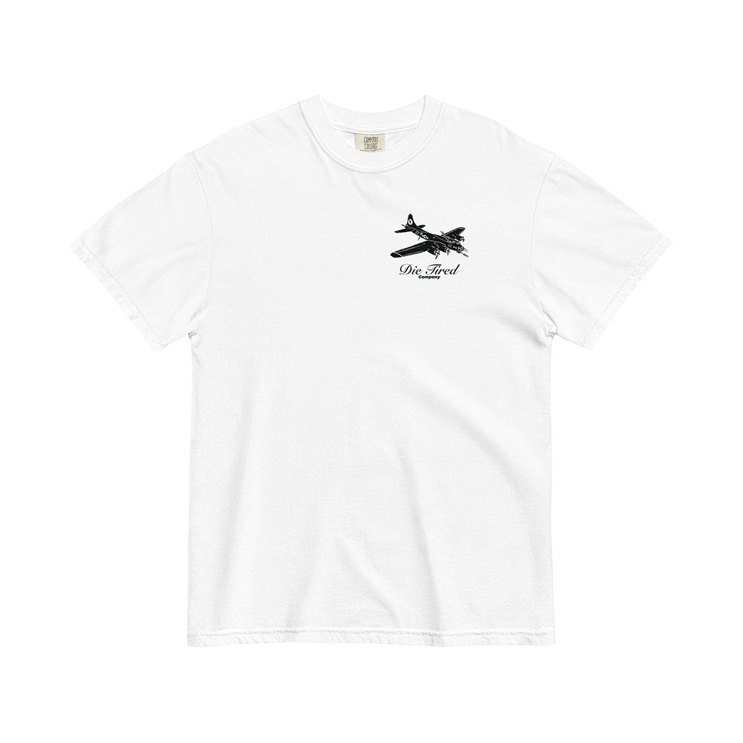 B-17 Tee in White