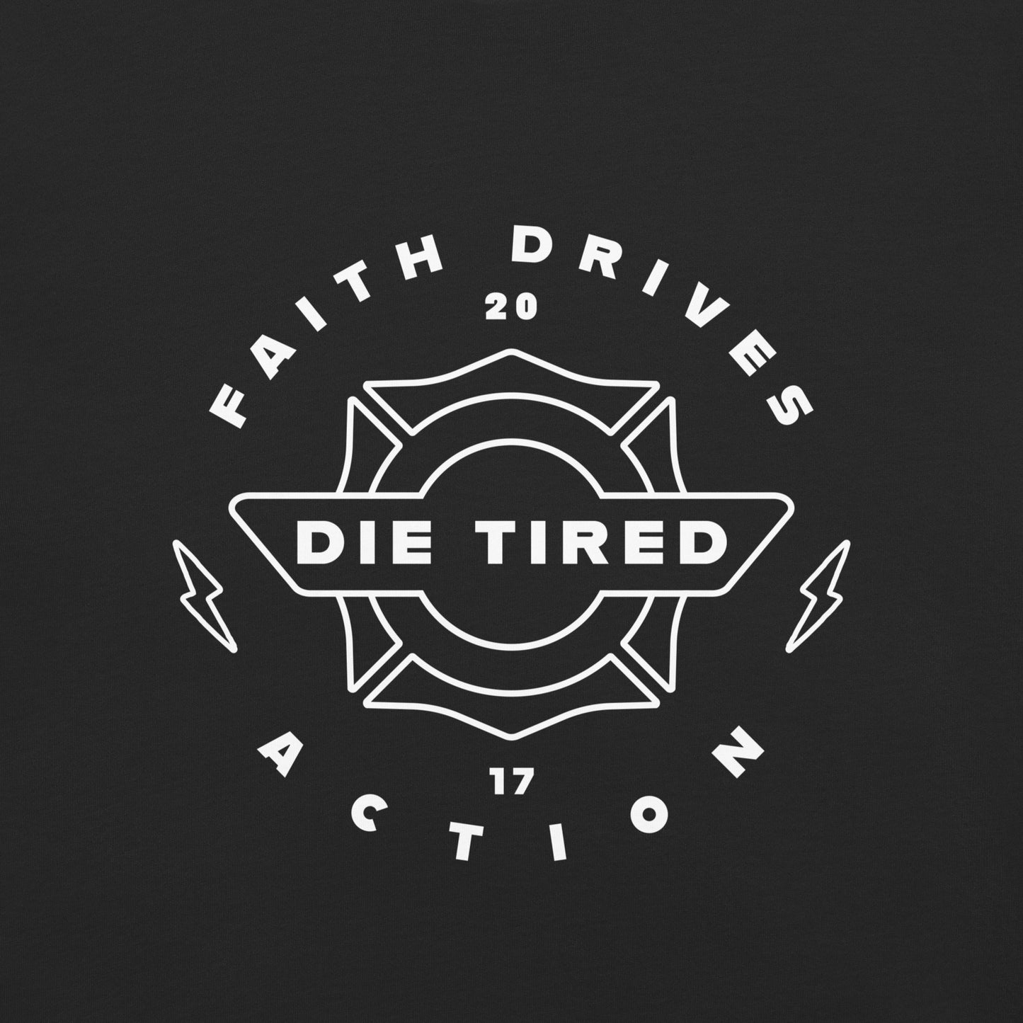 Die Tired Station Tee - Black