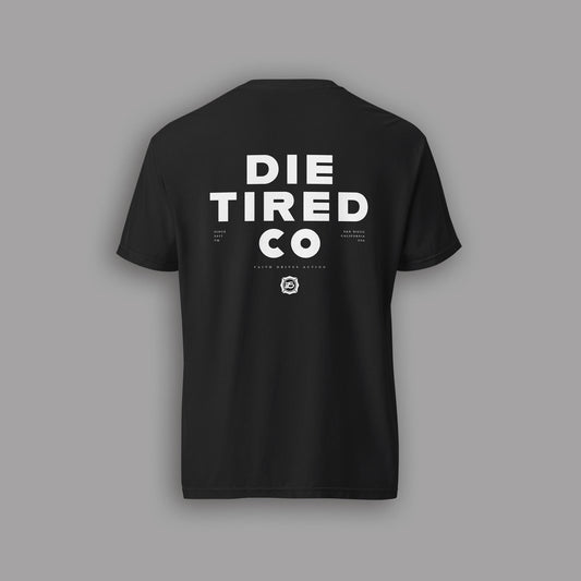 Die Tired Staple Tee - Black