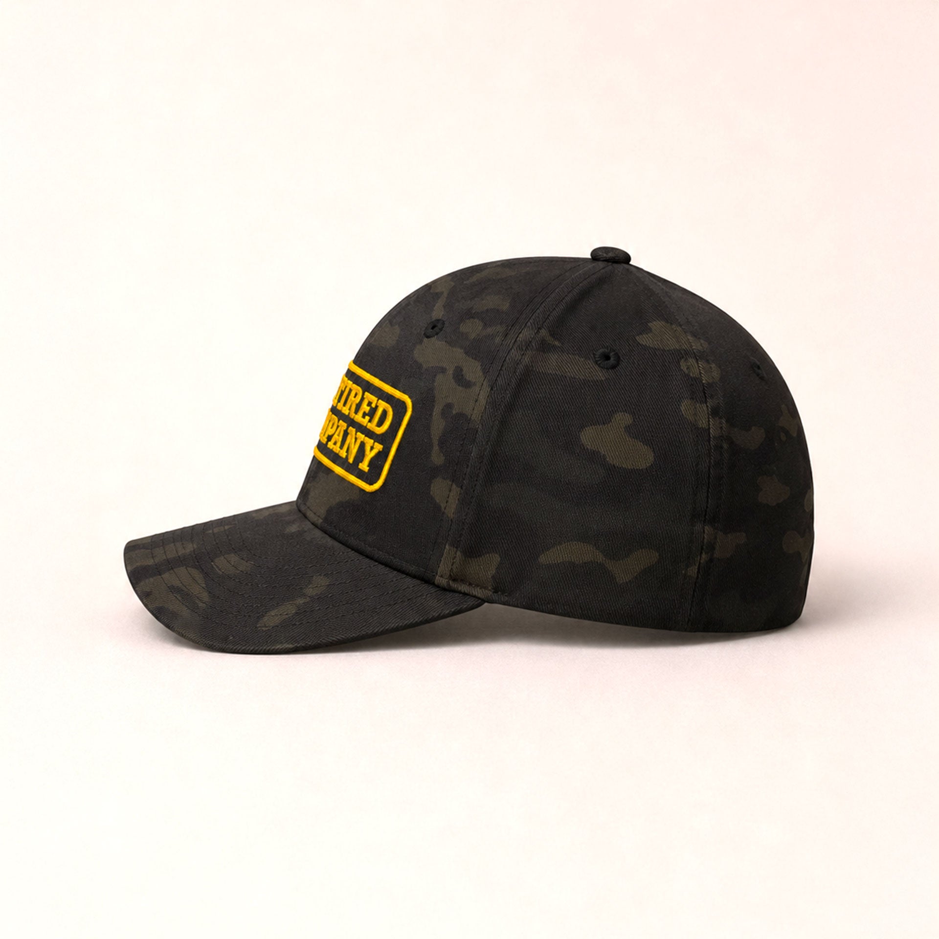 Die Tired Flexfit Hat - Black Camo