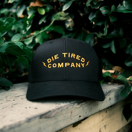 Die Tired Trucker Hat