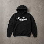 Heavyweight Die Tired Cursive Hoodie - Unisex