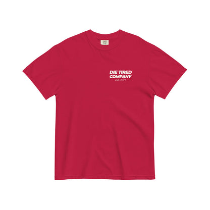 Red Essential Die Tired Tee