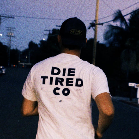 Die Tired Co Tee - White