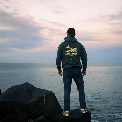 Die Tired B-17 Hoodie - Green