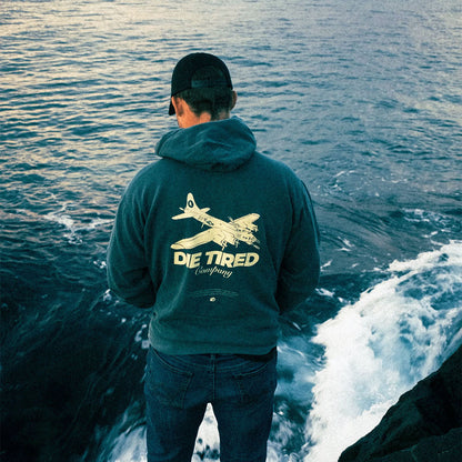 Die Tired B-17 Hoodie - Green