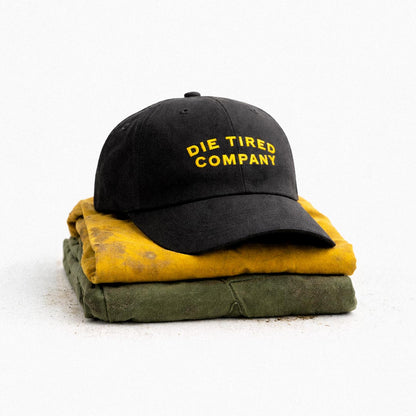 Die Tired Company Dad Hat - Black