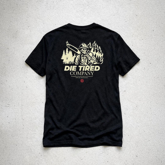 Die Tired Wildland Sawyer Tee - Black
