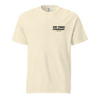 die tired company graphic tee shirt front logo