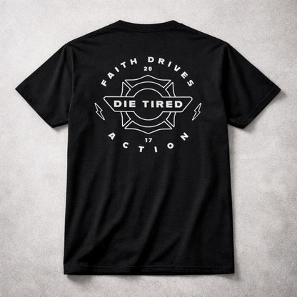 Maltese Cross Die Tired Tee