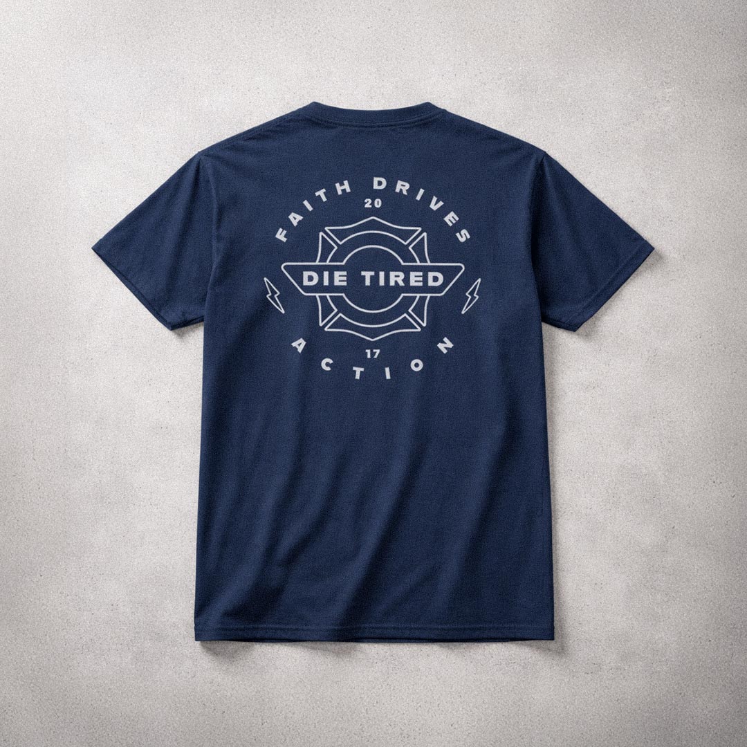 Firefighter Tee - Blue