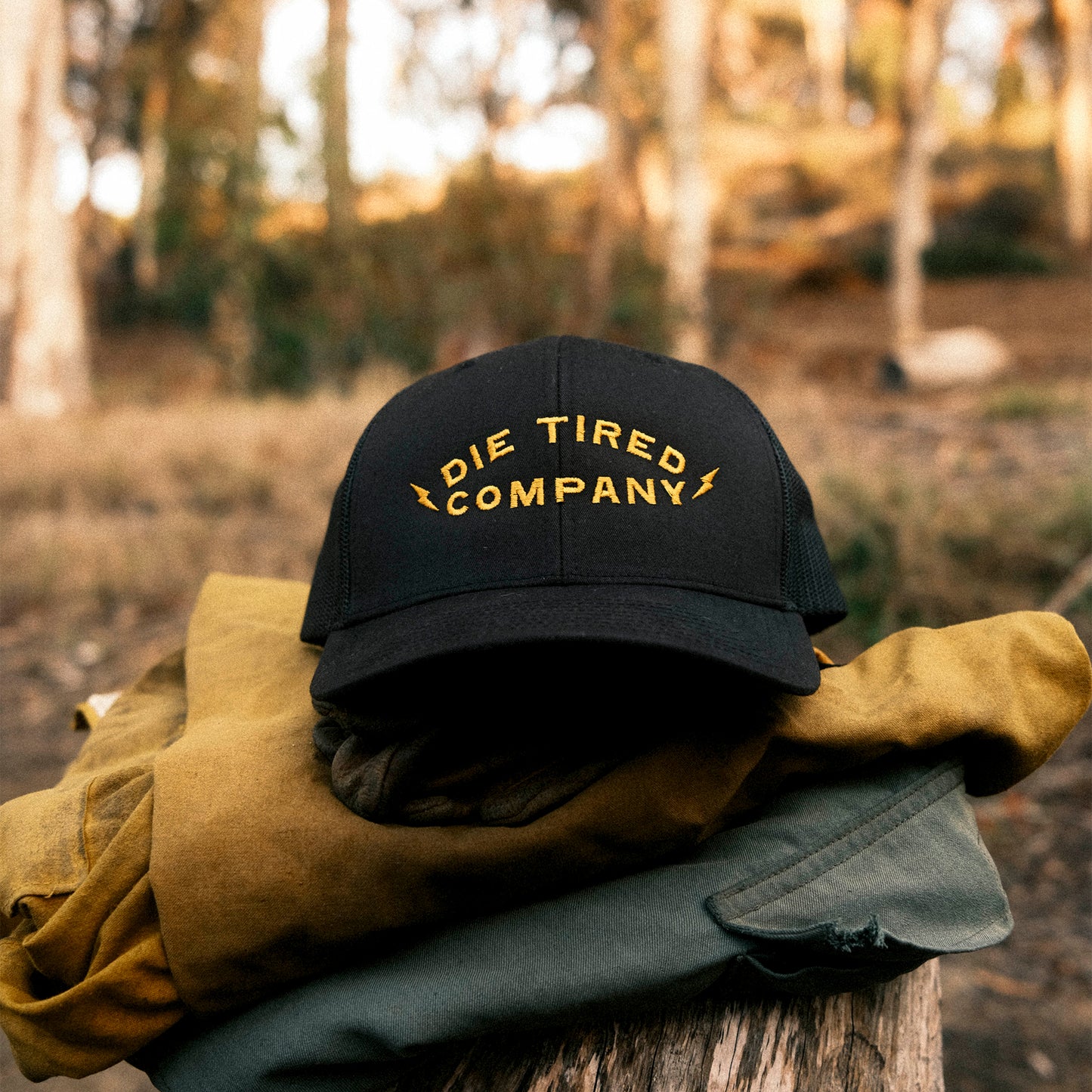 Die Tired Trucker Hat