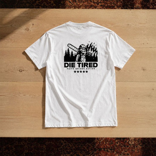 Die Tired Wildland Sawyer Tee - White