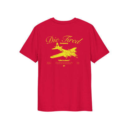 B-17 Tee in Red