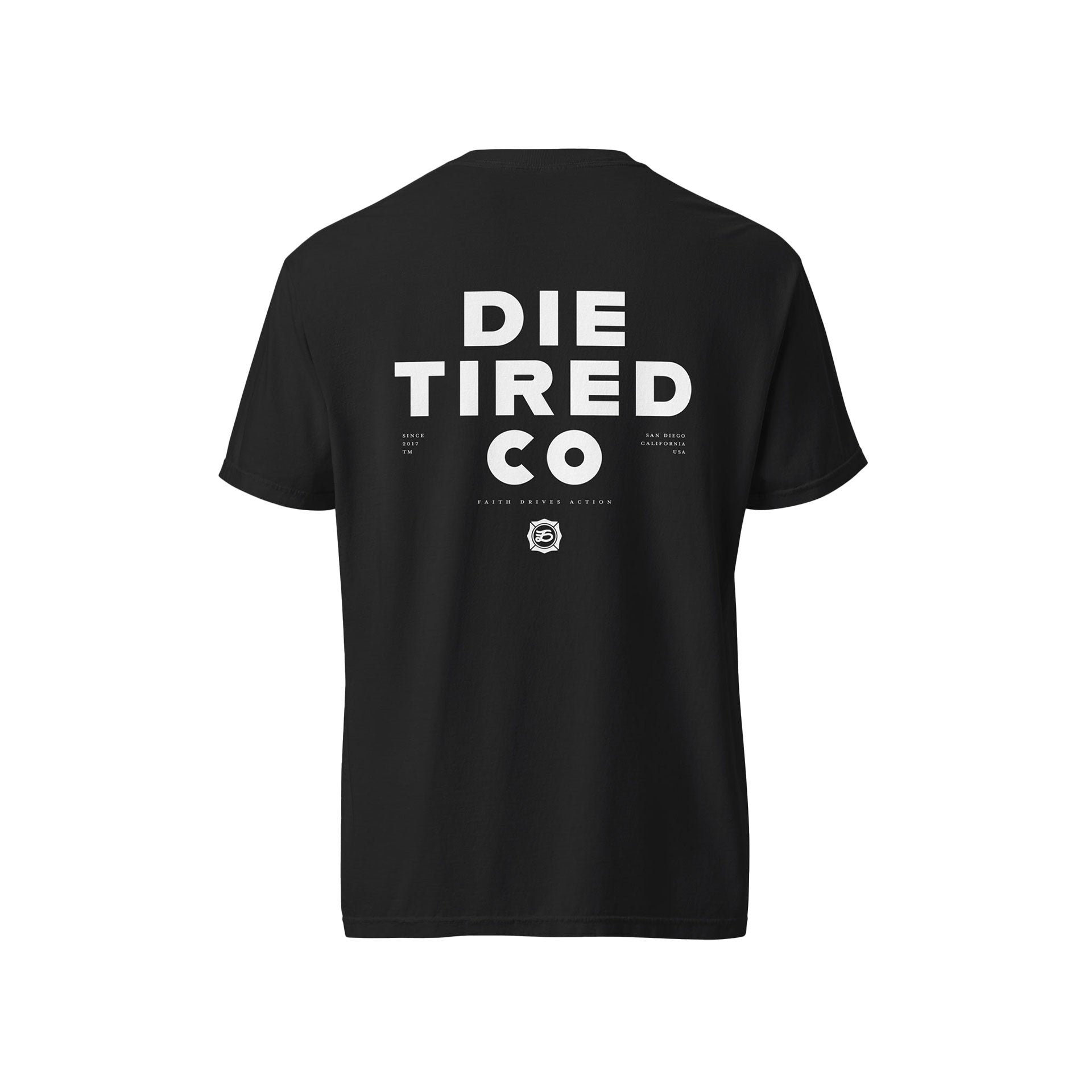 Die Tired Co Tee - Black