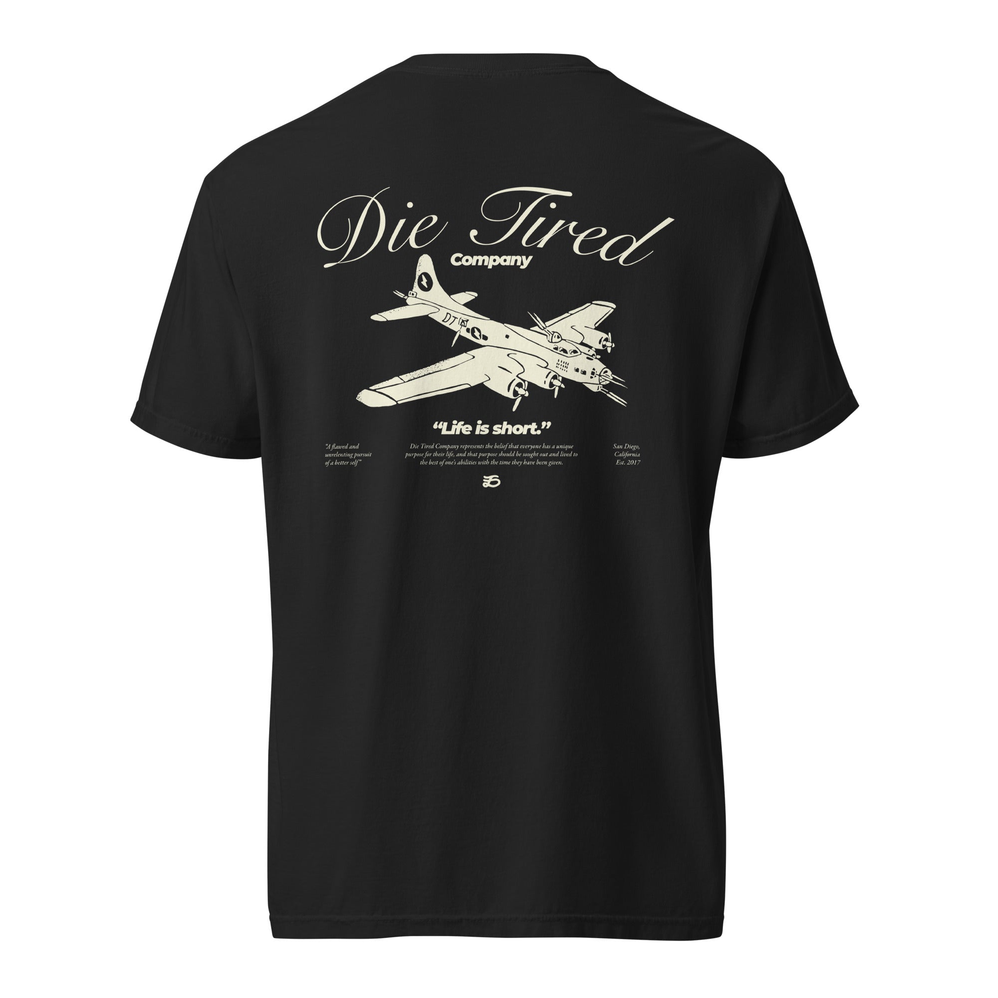 Maltese Cross Die Tired Tee | Firefighter T-Shirt | Die Tired Co
