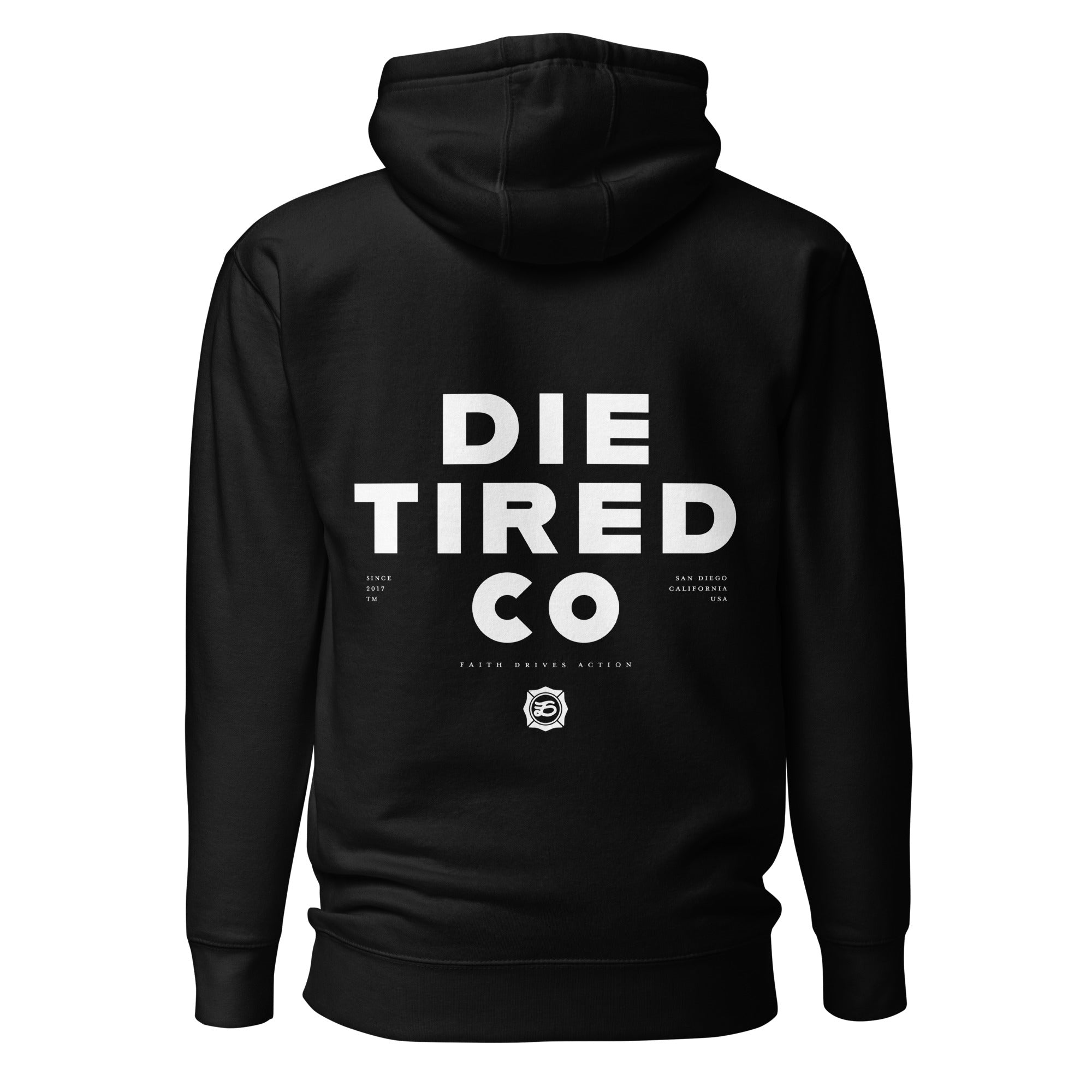 Black Pullover Hoodie
